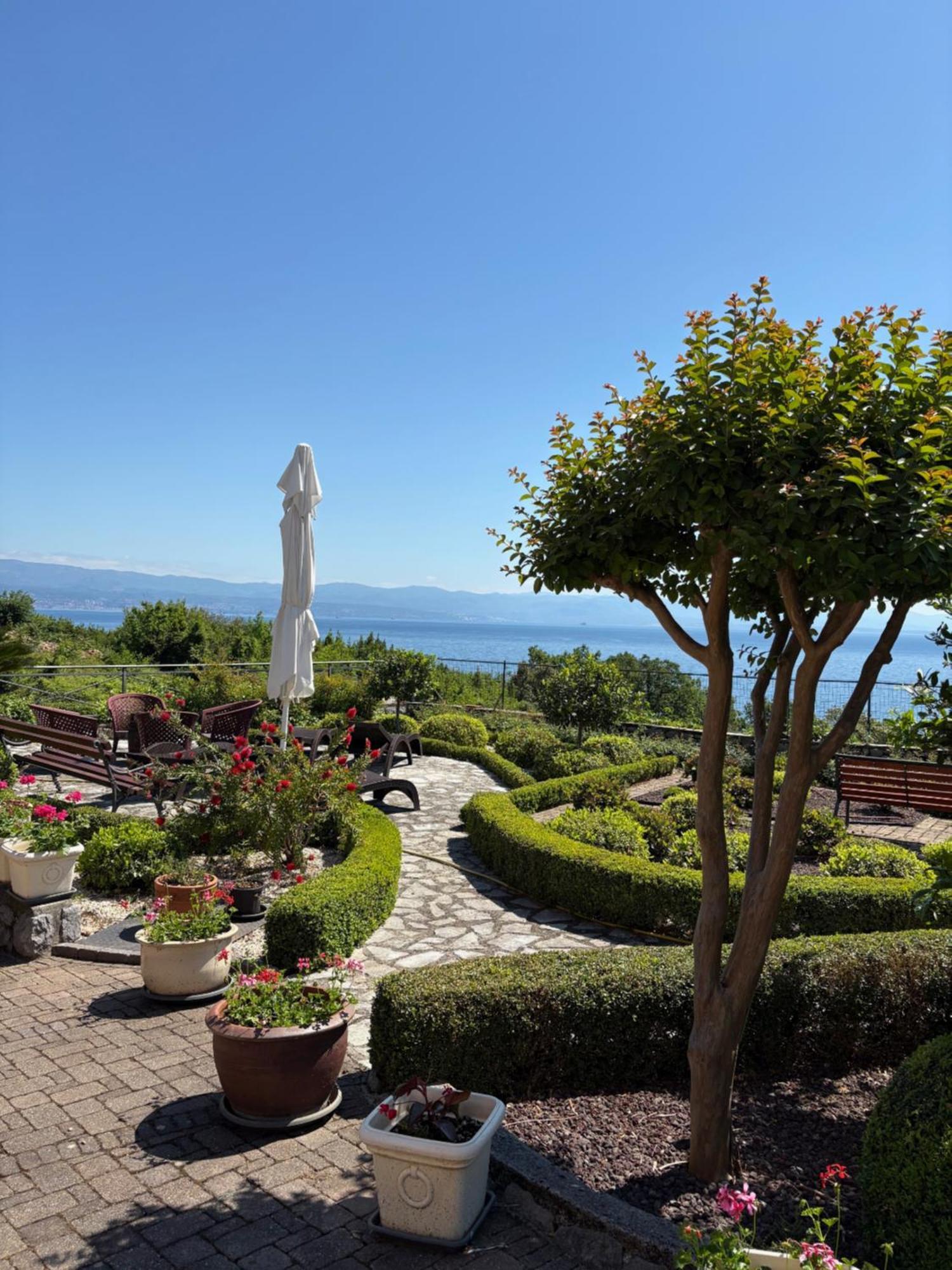 Bed And Breakfast Villa Iris Mošćenička Draga Exteriör bild